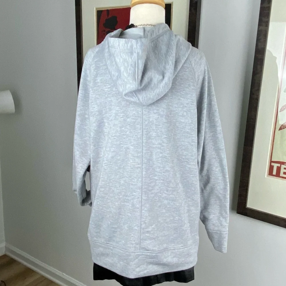 Athleta Incline Hoodie Gray M Super Soft spot - Picture 7 of 9